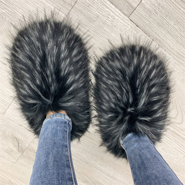 Fur Slippers