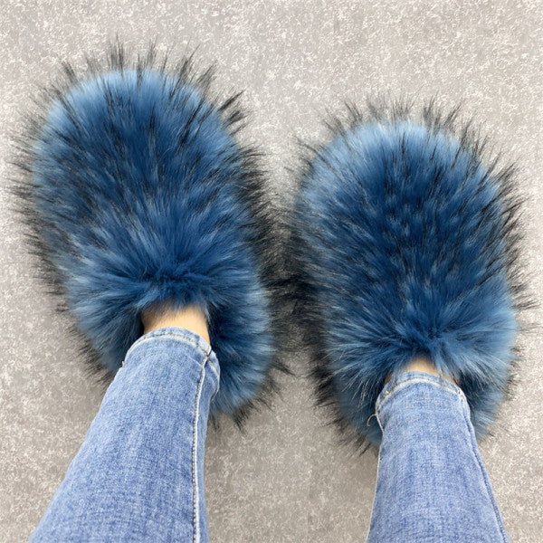 Fur Slippers