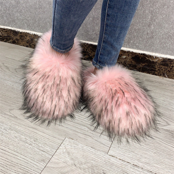 Fur Slippers