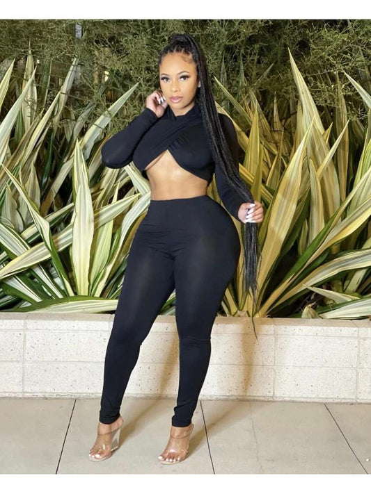 Ruched Bodycon Set