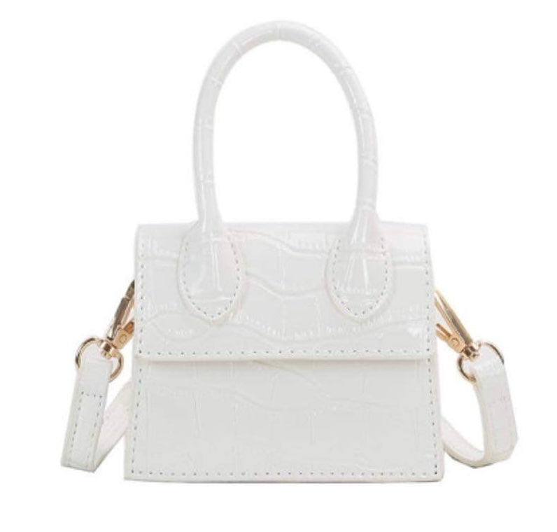 Snake Skin Mini Handbag