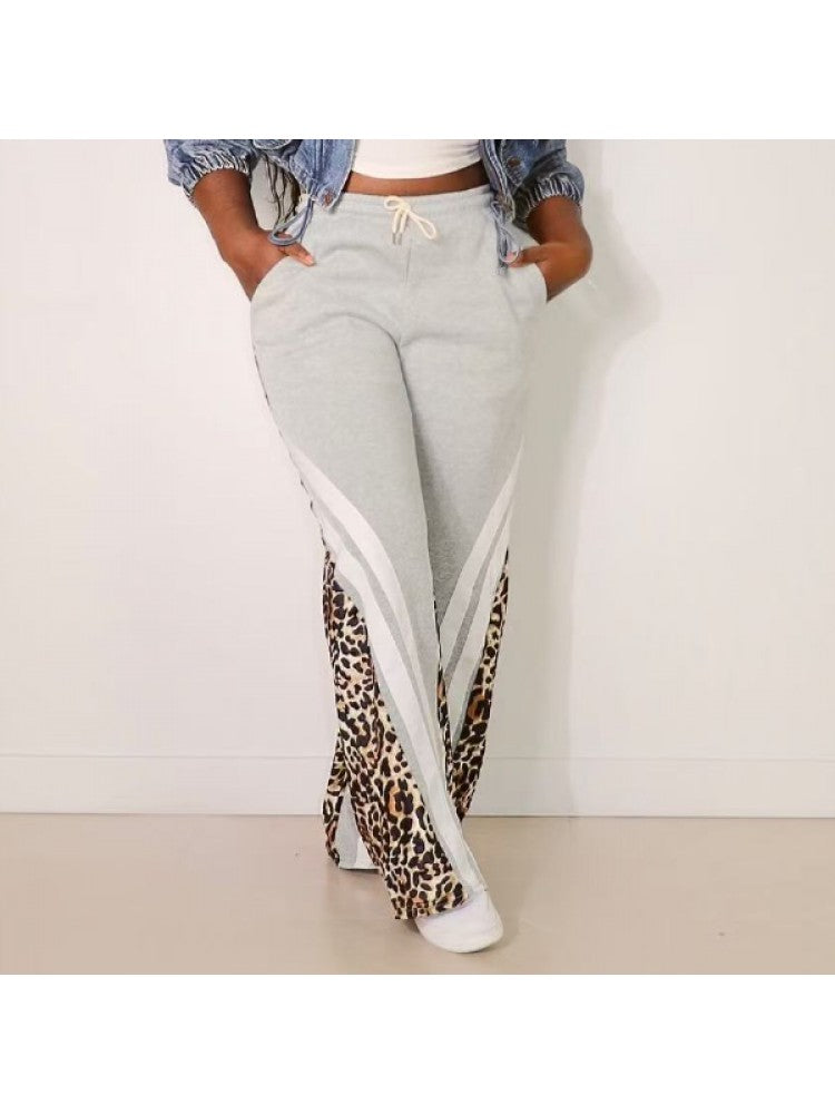 Striped Leopard Pants