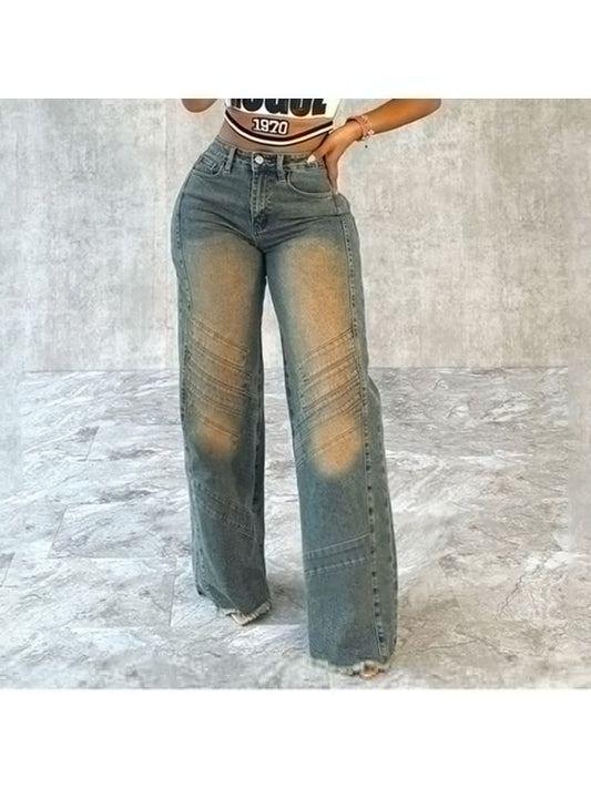 Distress Denim Jeans