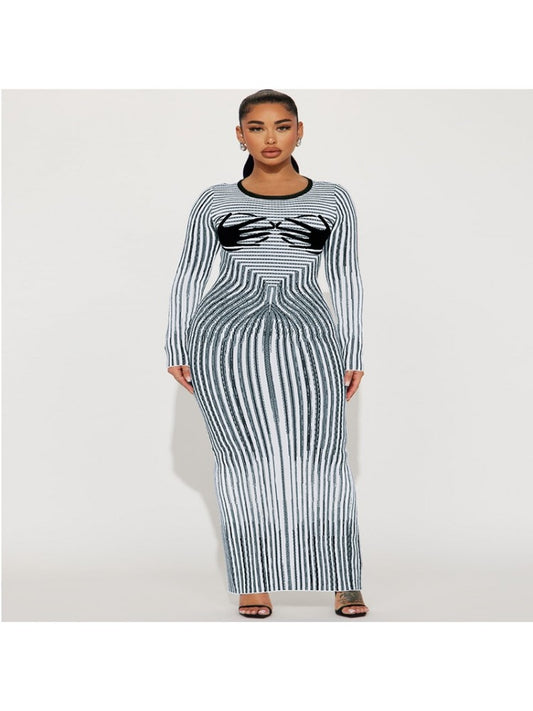 Plus Size Fitted Dress