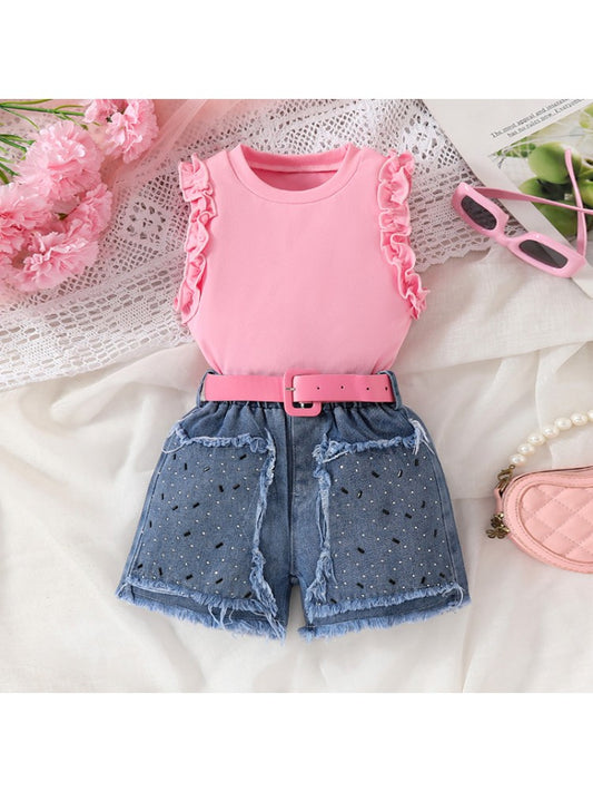 Pink Short Set