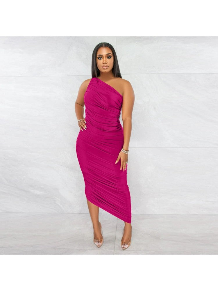 One Shoulder Dress