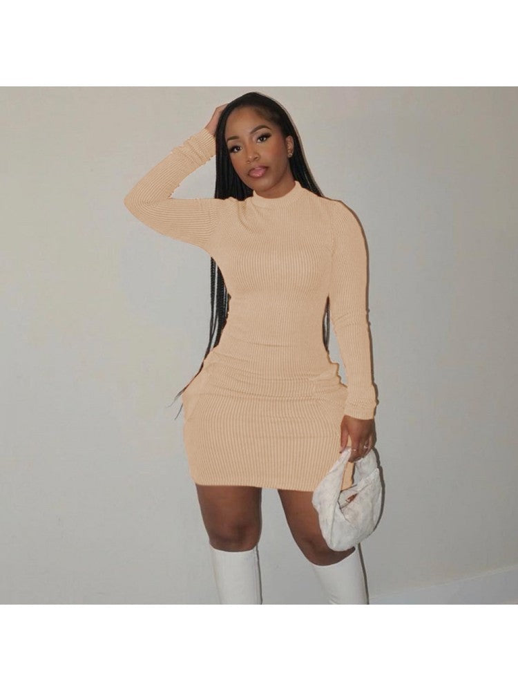 Knitted Fitted Dress