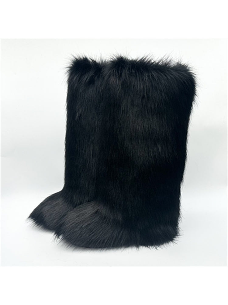 Long Fur Boots