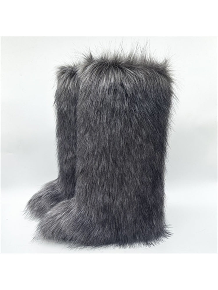 Long Fur Boots