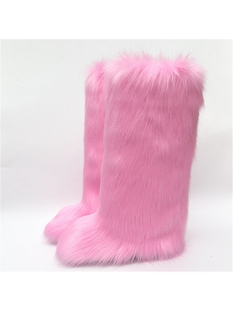 Long Fur Boots