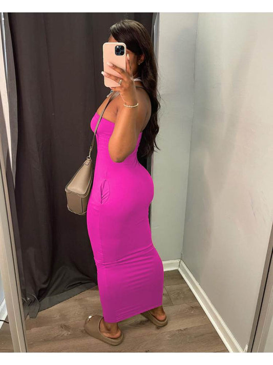 Strapless Maxi Dress