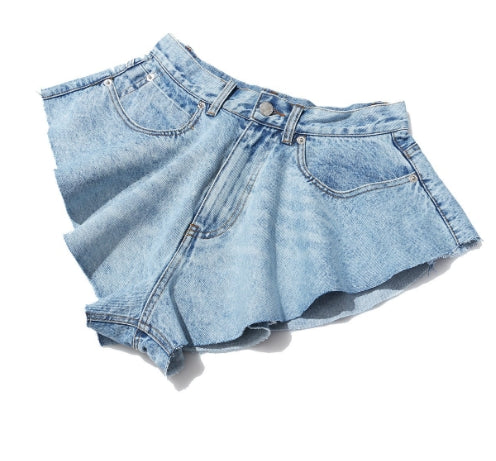 Denim Bodycon Shorts