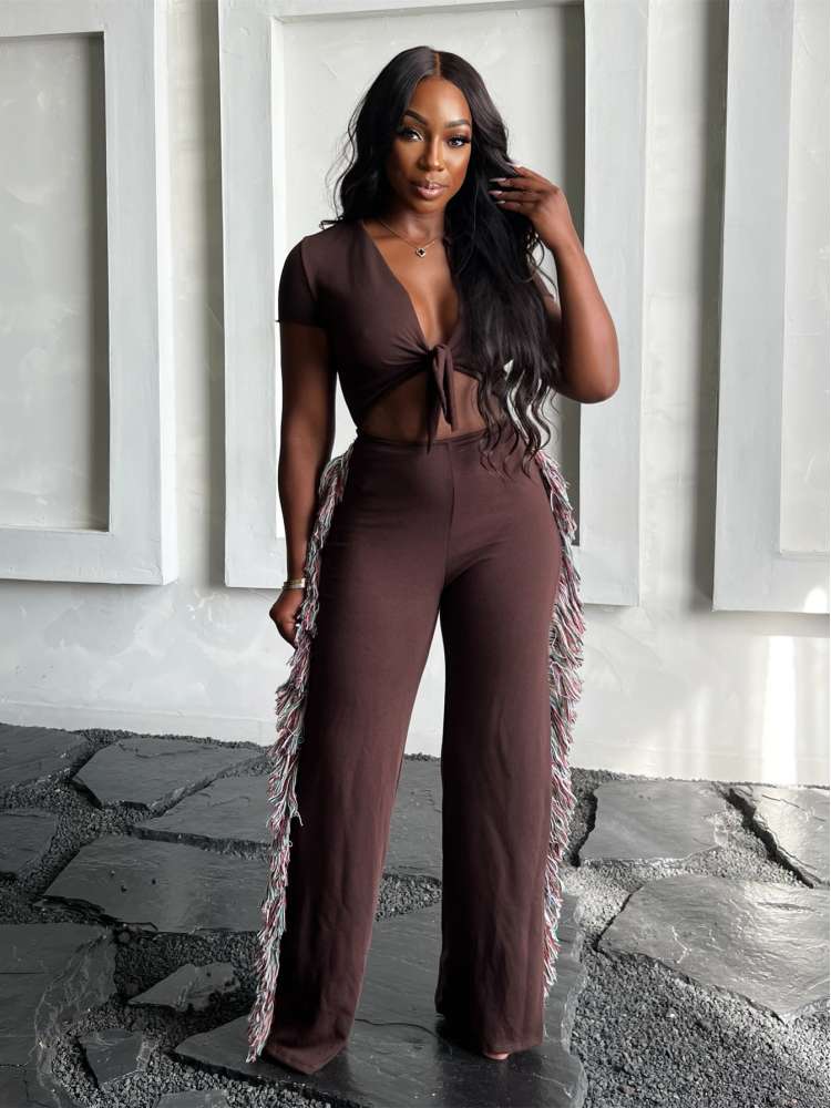 Fringe Jumpsuit