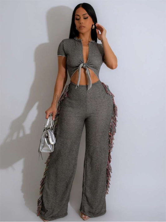 Fringe Jumpsuit