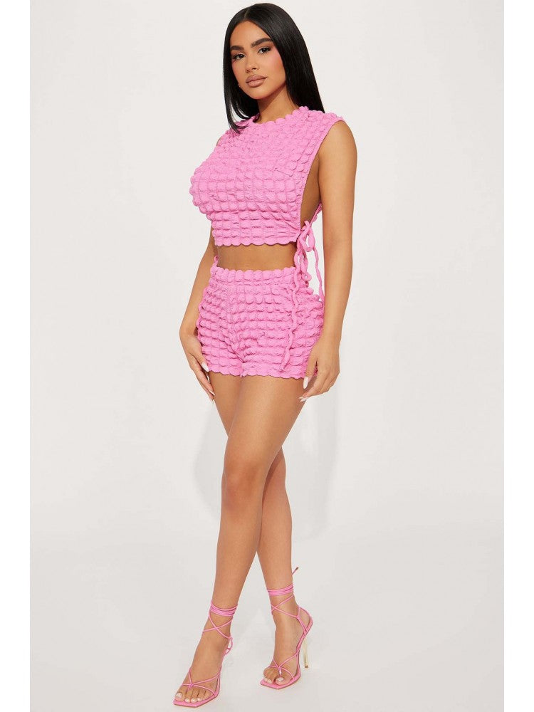 Tie Wrap 2 Piece Short Set