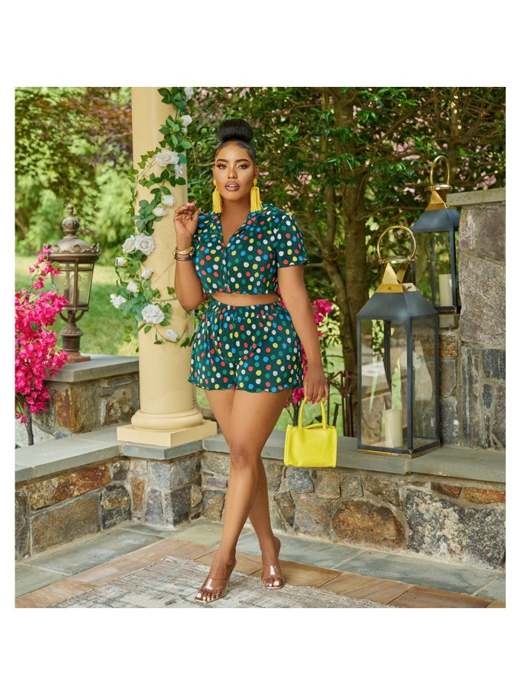 Casual Dots 2 Piece Set