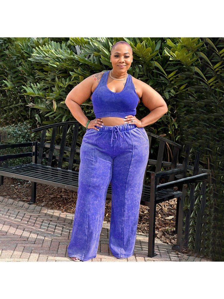 Plus Size Crop Sets