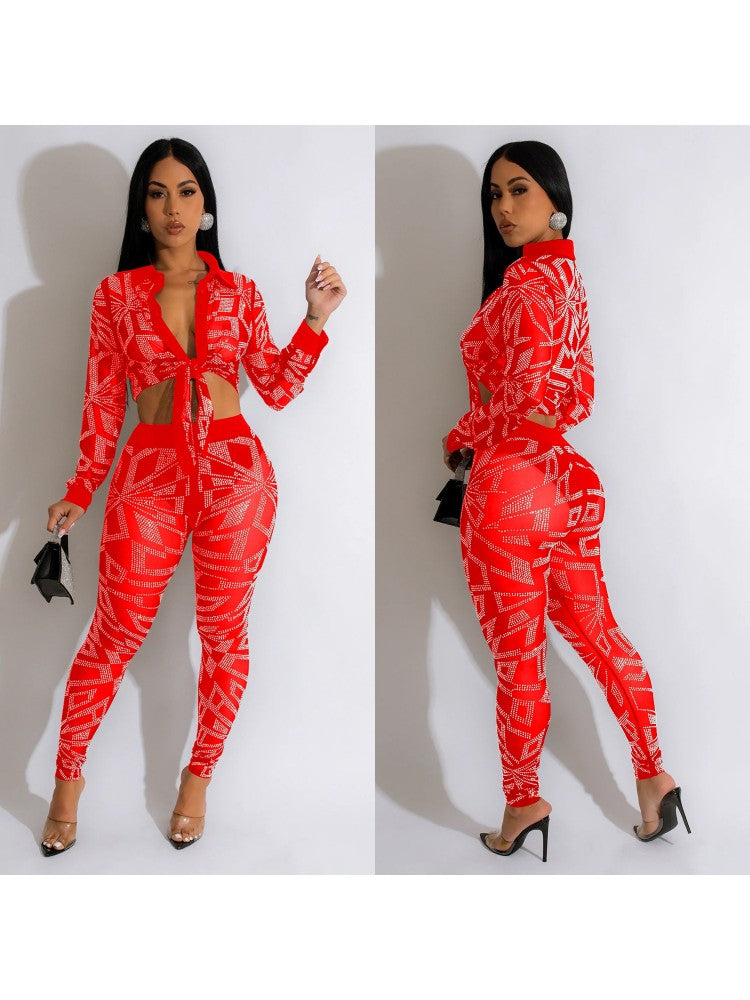 See Through Sparkly Set