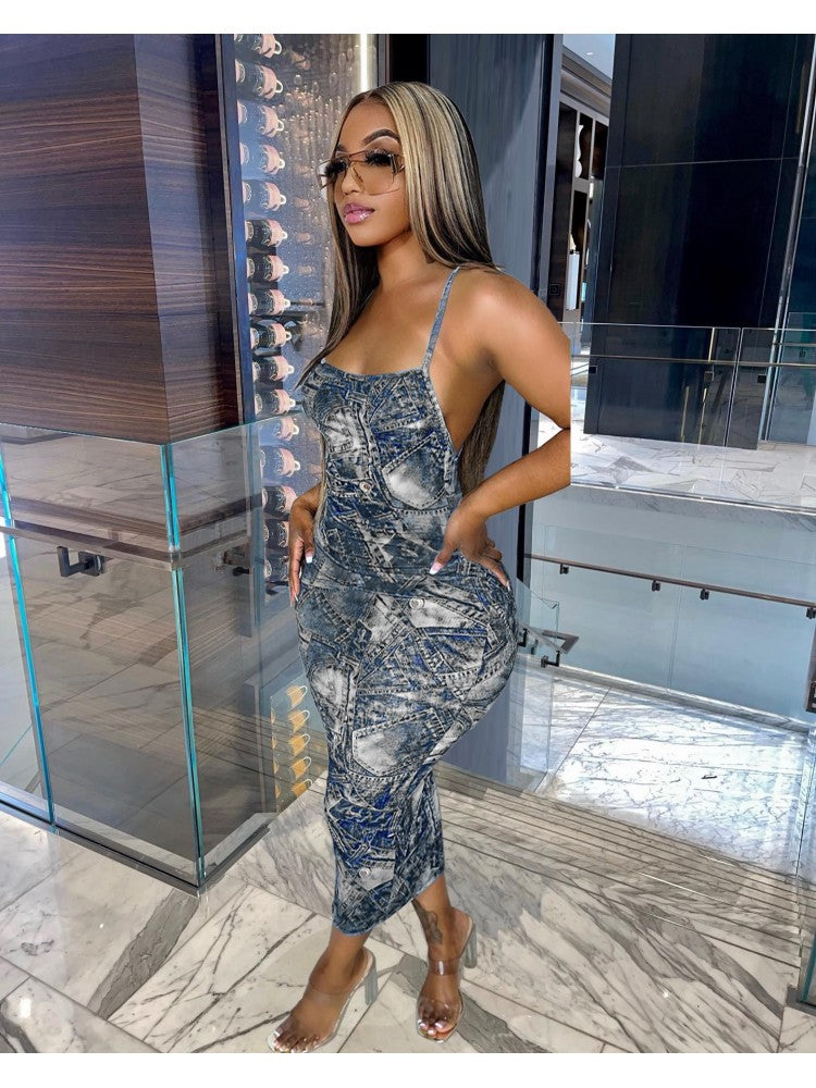 Sexy Denim Dress