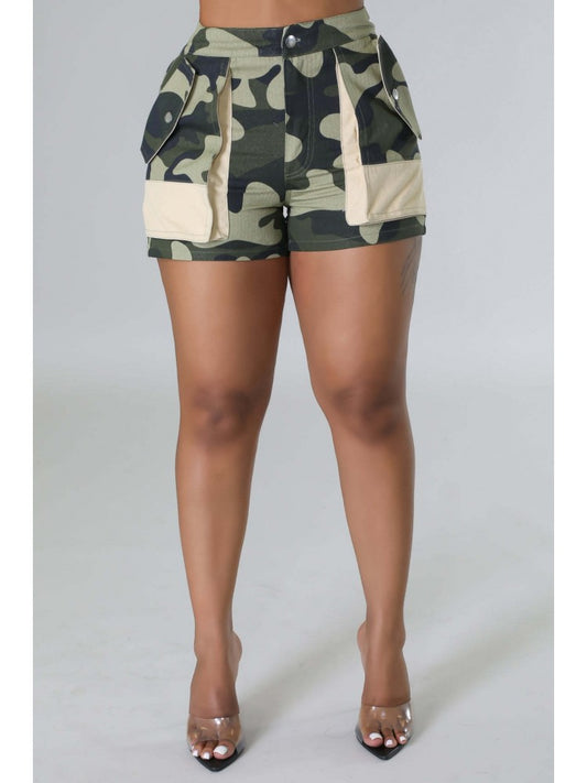 Street Camo Pocket Shorts