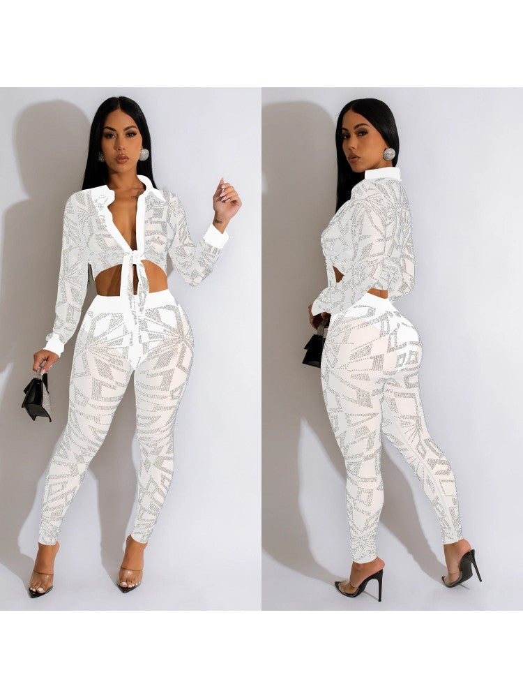 See Through Sparkly Set