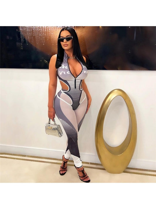 See Through Trouser Set