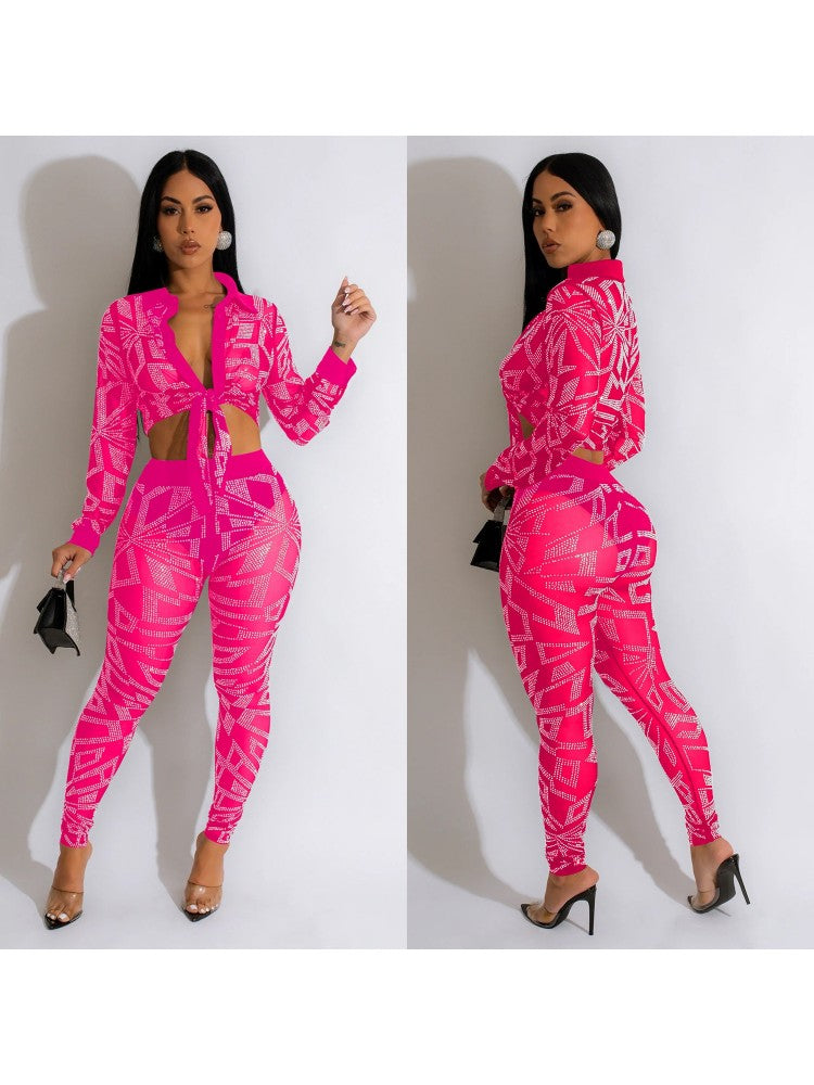 See Through Sparkly Set