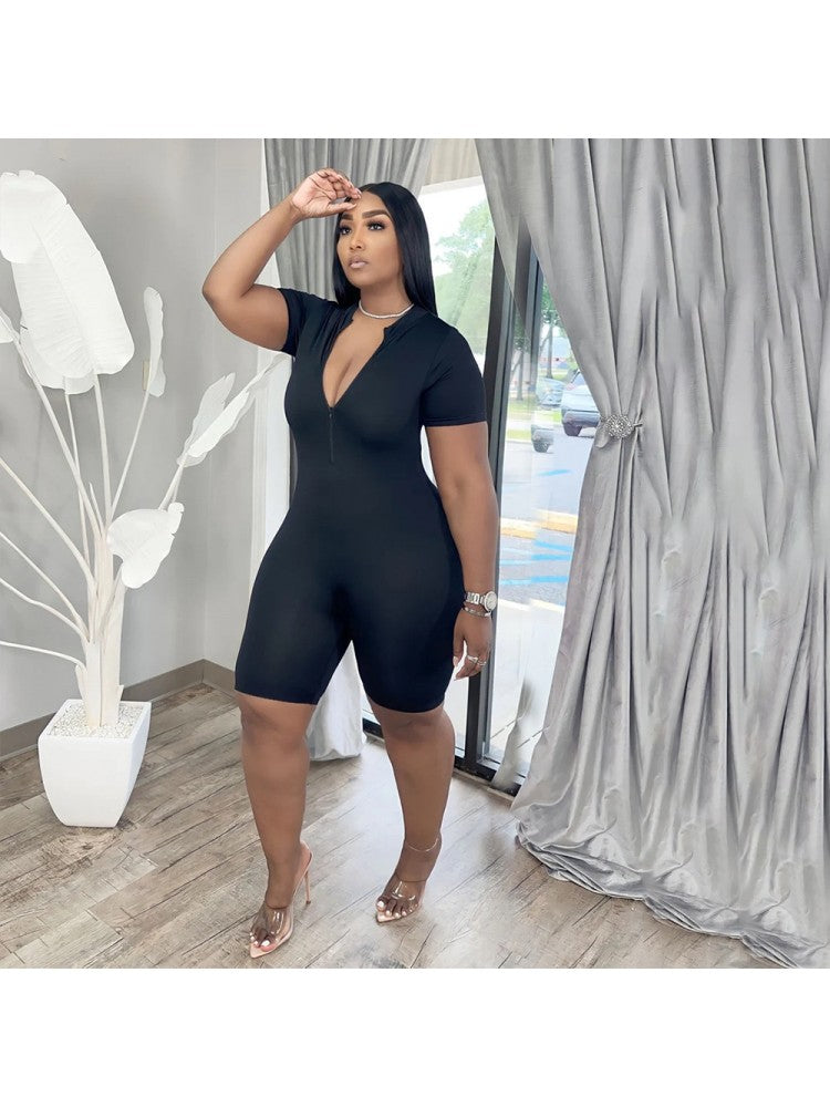 Plus Size Romper