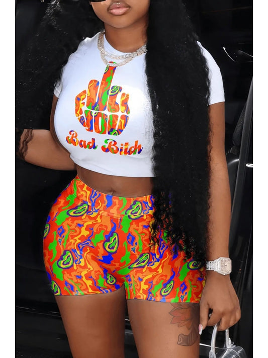 Bad B*tch Tee & Short Set