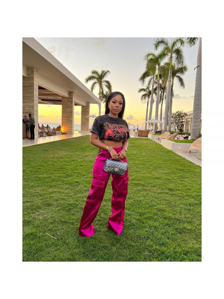 Pure Color Loose Pants