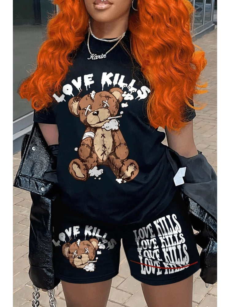 Love Kills Tee Set