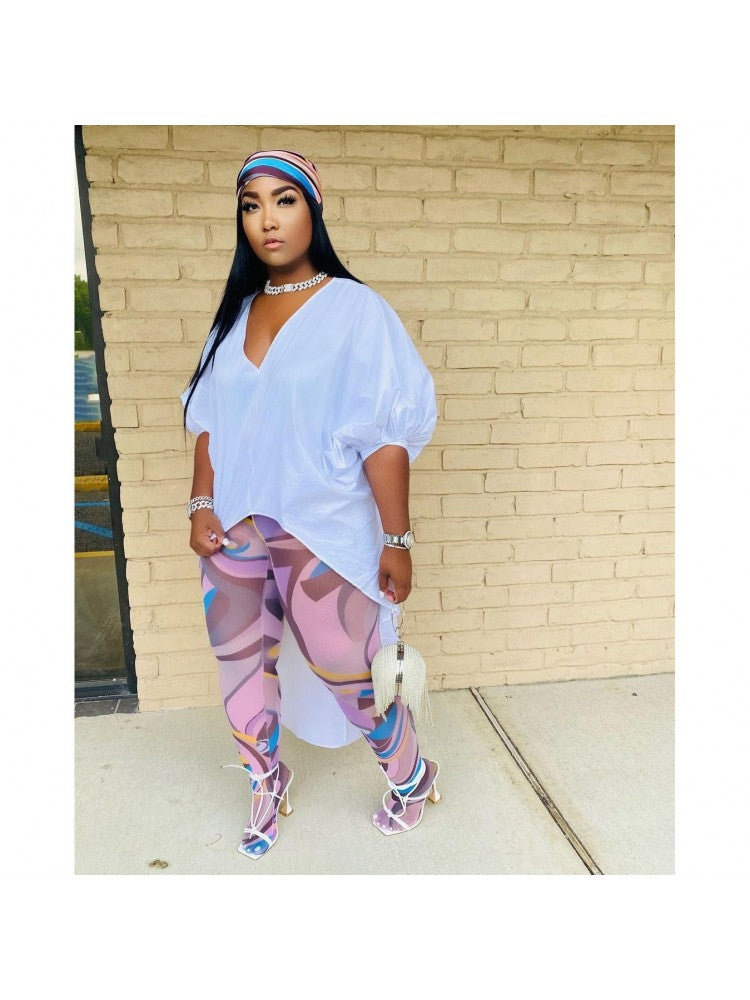 Illusion High Waist Pants