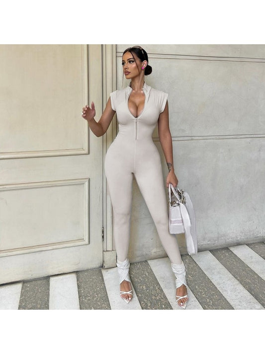 Sexy Solid Jumpsuit