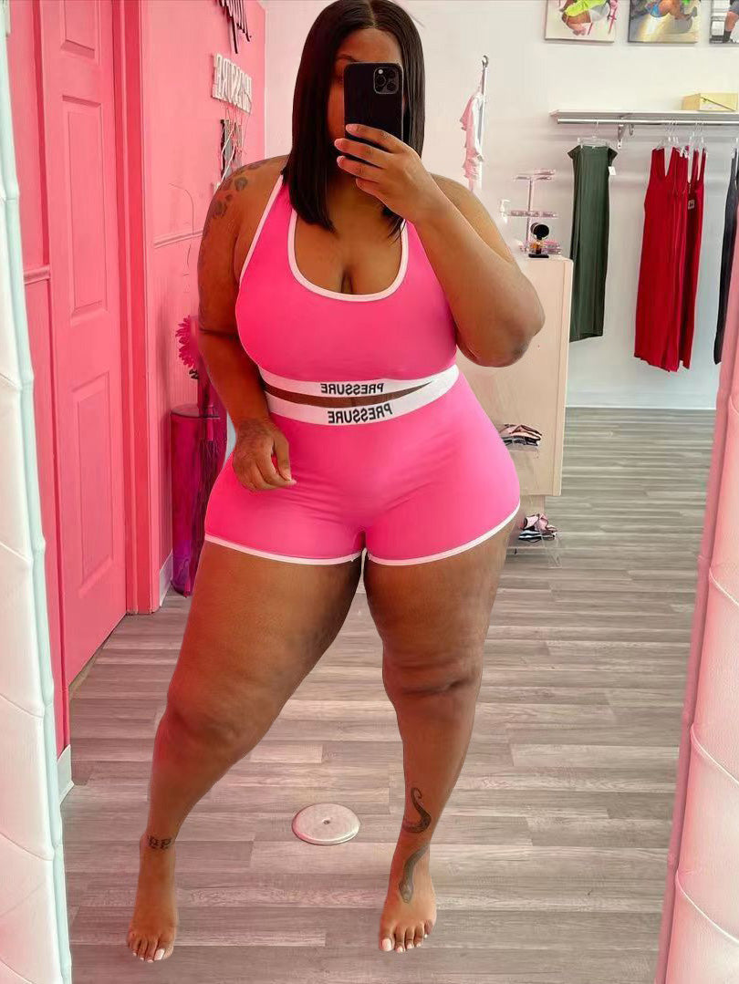 Plus Size Short Swimsuit