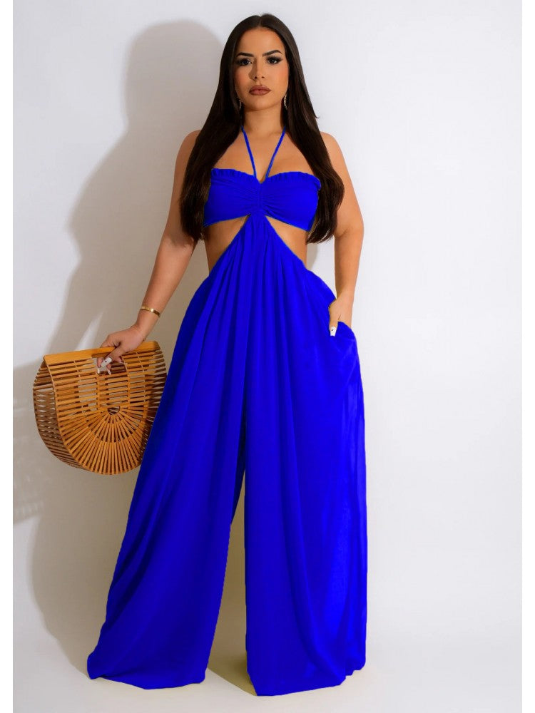 Beach time Hollow Jumpsuit