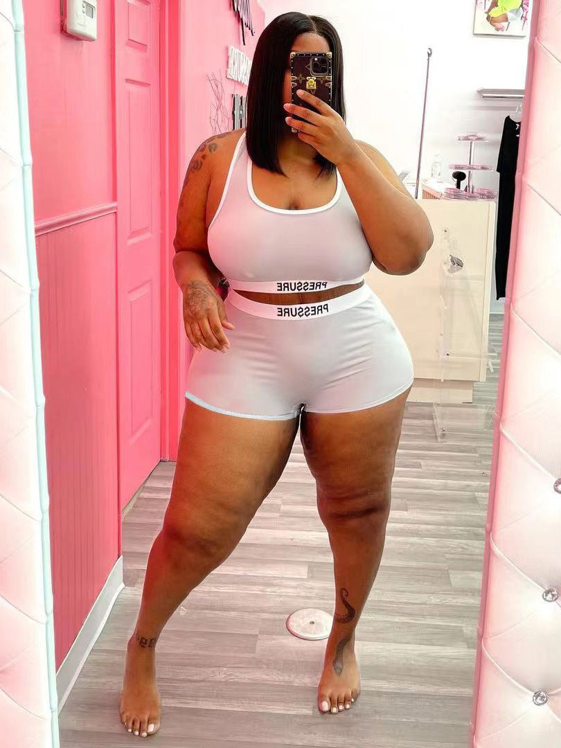 Plus Size Short Swimsuit