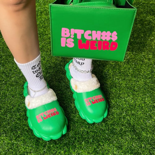 B!TCH#S IS WEIRD Purse & Shoe Set