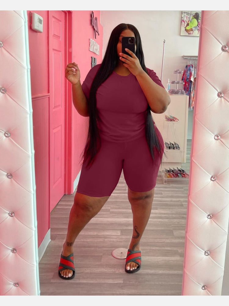 Plus Size Summer Set