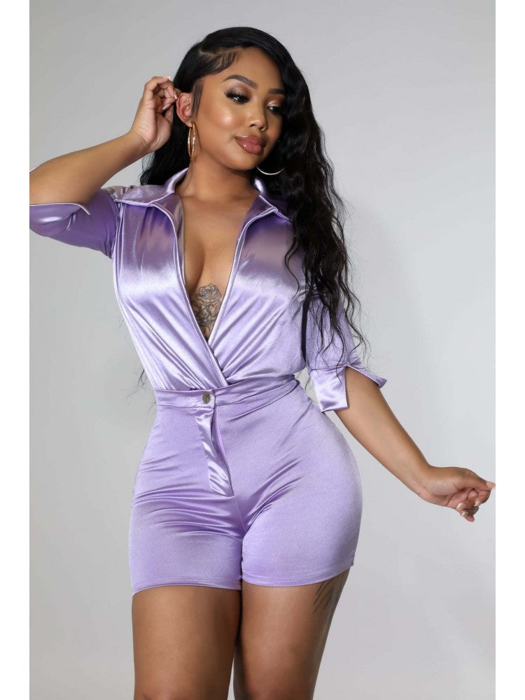 Gloss Bodysuit 2 Piece Set