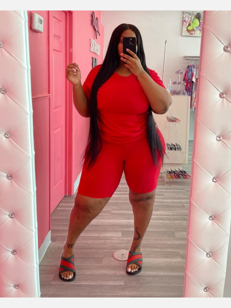 Plus Size Summer Set