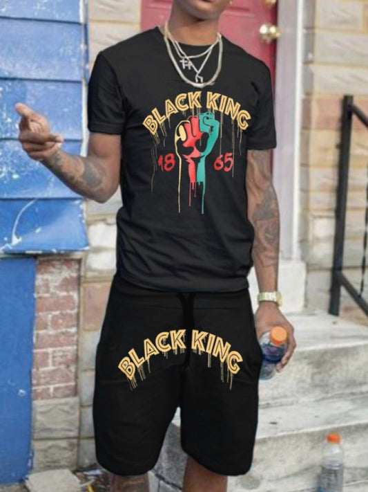 Black King Short Set