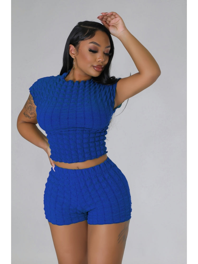 Pure Color Short Set