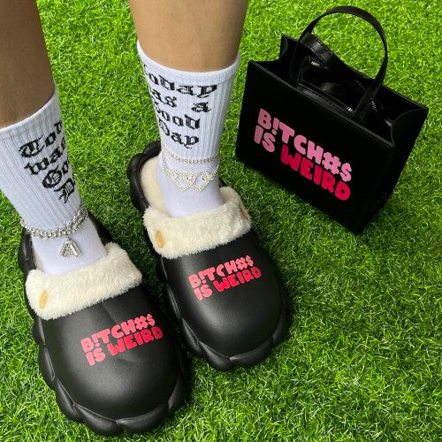 B!TCH#S IS WEIRD Purse & Shoe Set