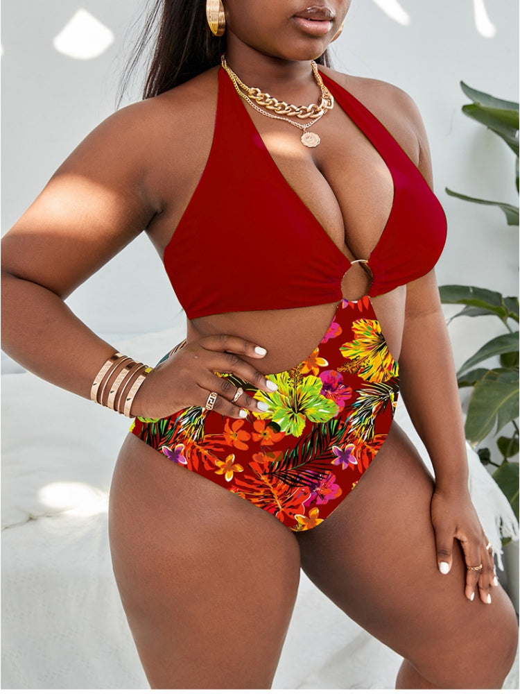 Sexy Plus Size One Piece