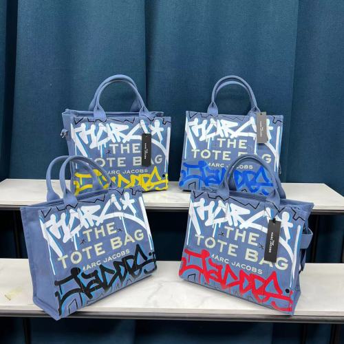 Denim Bag w/ Graffiti