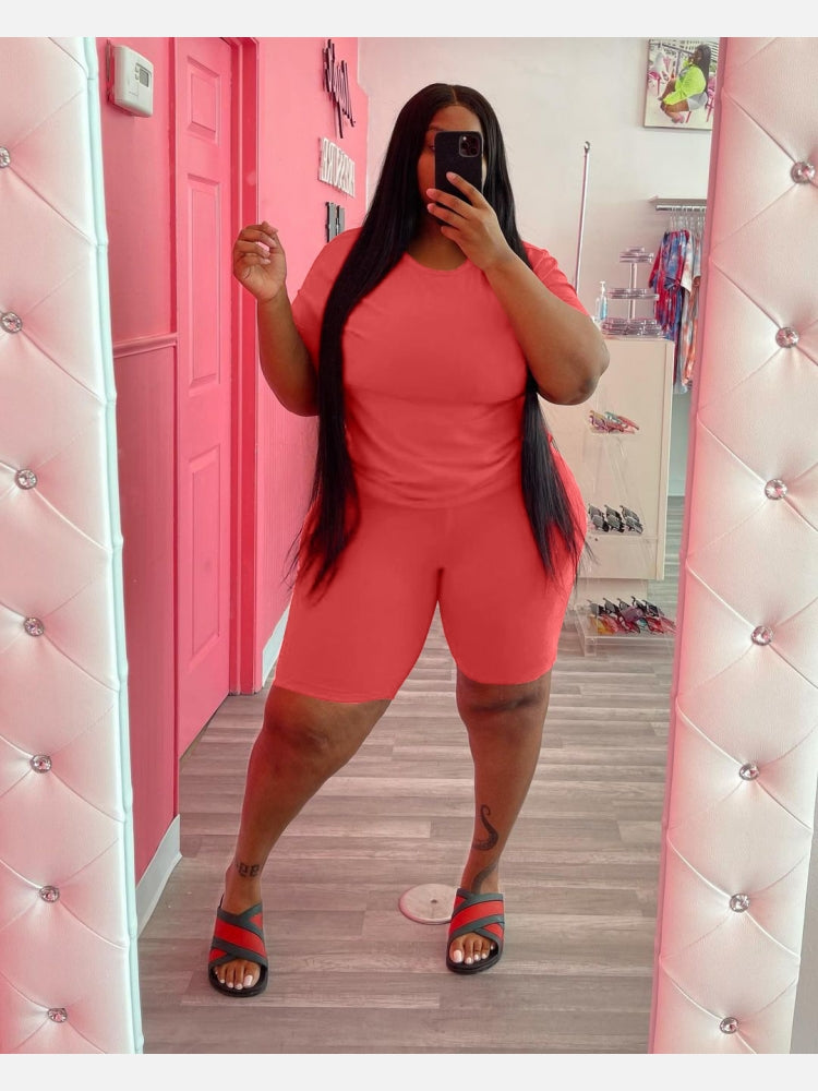 Plus Size Summer Set