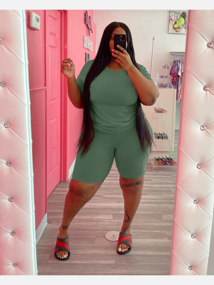 Plus Size Summer Set