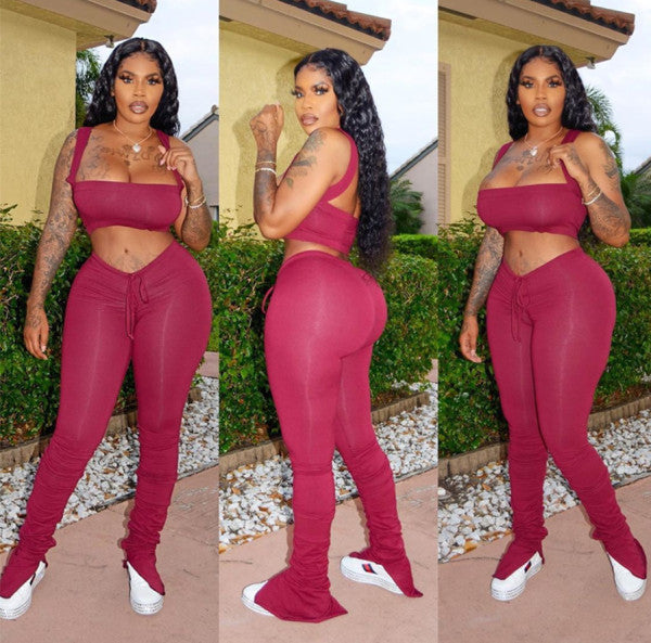 Off The Shoulder Strapless Set