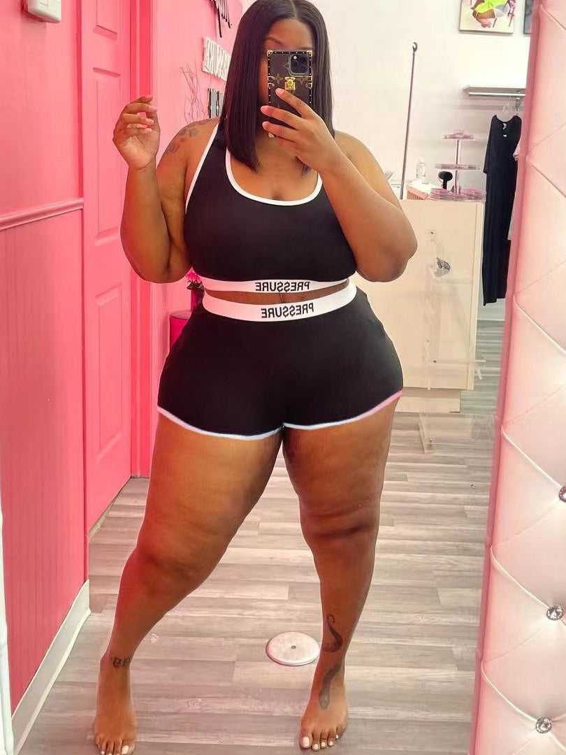 Plus Size Short Swimsuit