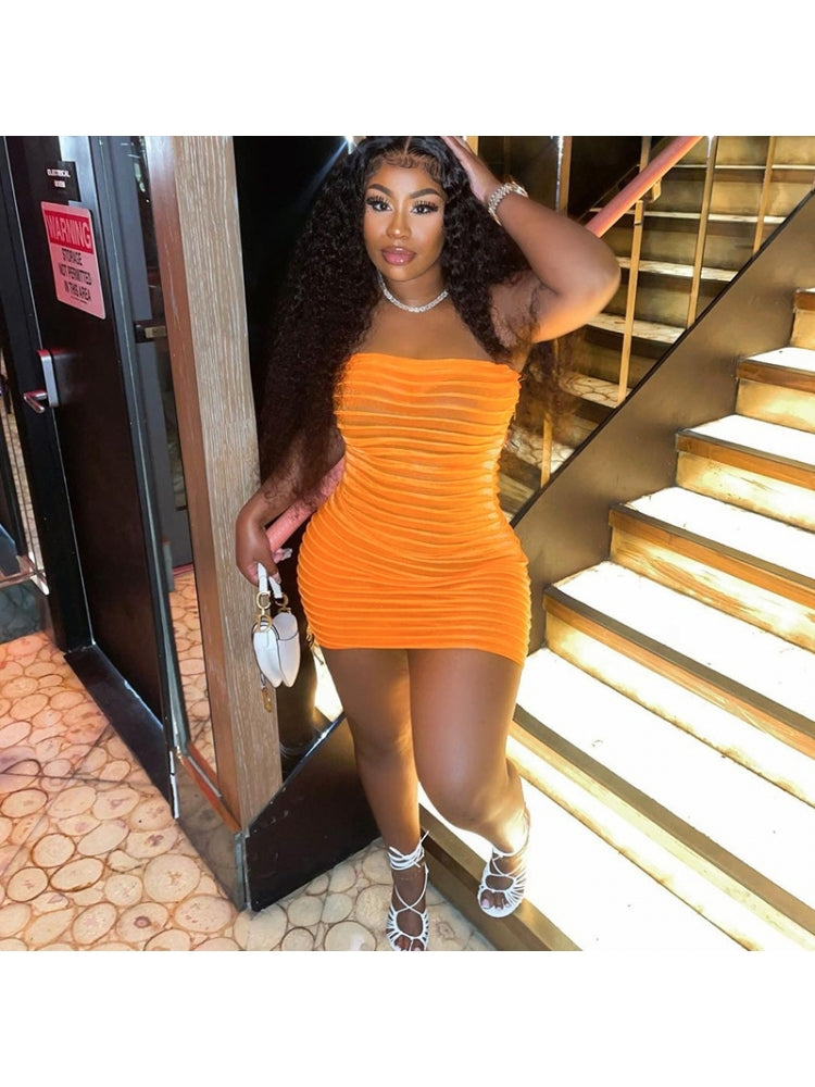 Night Out Strapless Dress